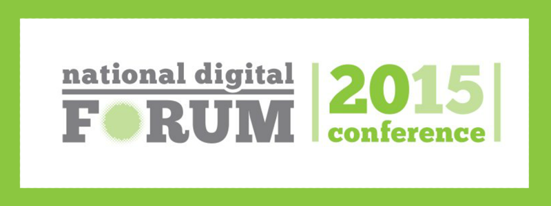 The National Digital Forum 2015