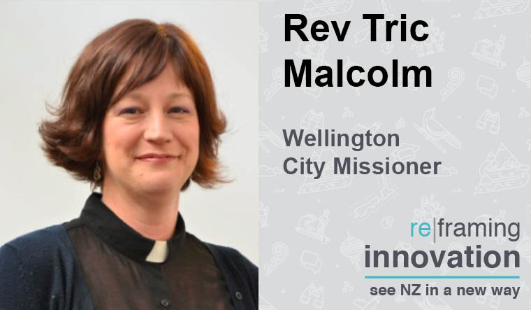 Rev Tric Malcolm - Wellington City Missioner