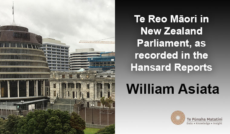 Te Reo Māori in New Zealand Parliament