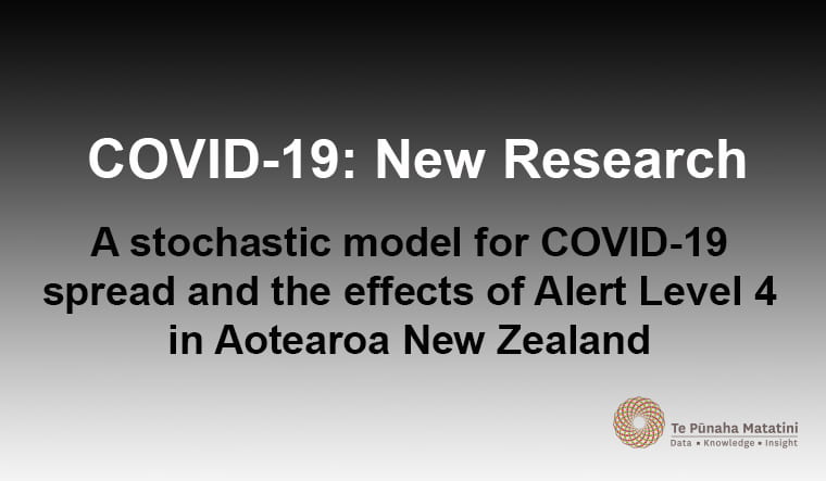 Modelling COVID-19 spread and the effects of Alert Level 4 in New Zealand
