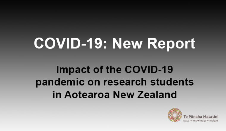 Impact of COVID-19 pandemic on New Zealand research students