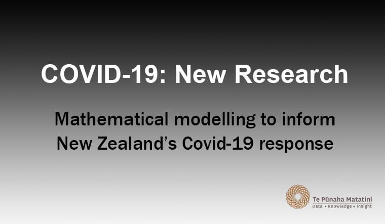 Mathematical modelling to inform New Zealand’s Covid-19 response